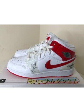 Jordan 1 Mid Rookie Season White GS 6y